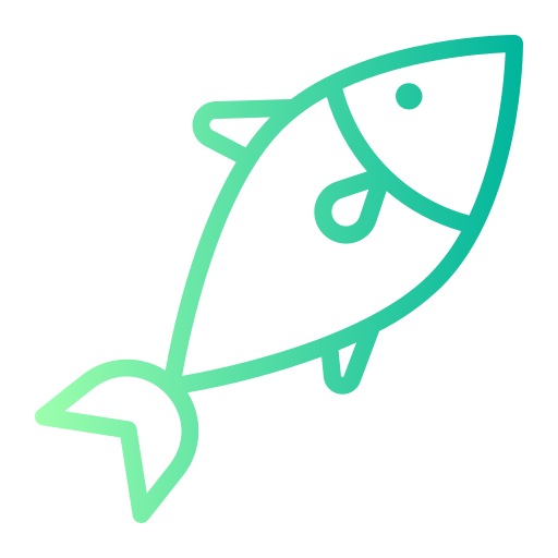 Рыба Generic gradient outline иконка