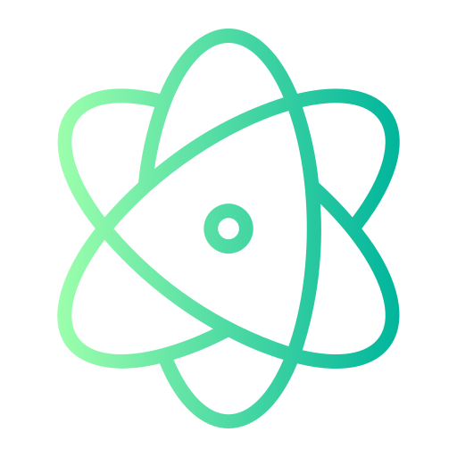 원자력 에너지 Generic gradient outline icon