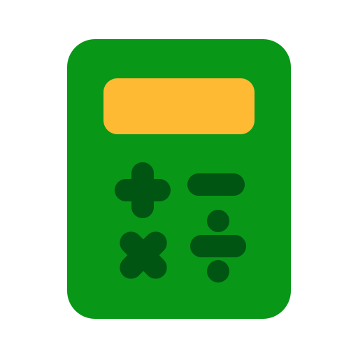 taschenrechner Generic color fill icon