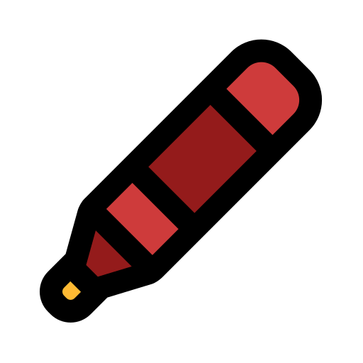 penna per correggere Generic color lineal-color icona