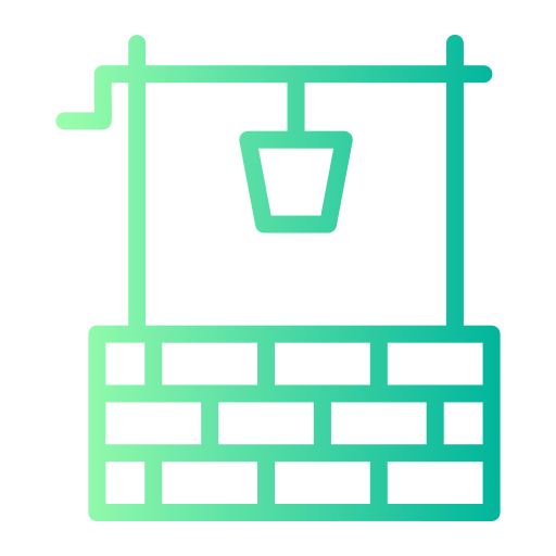 Water well Generic gradient outline icon