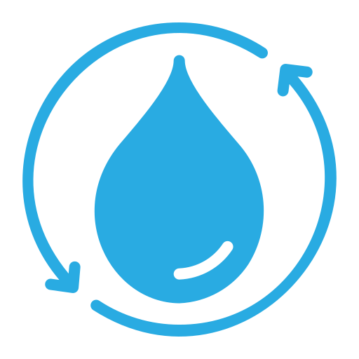 水循環 Generic color fill icon