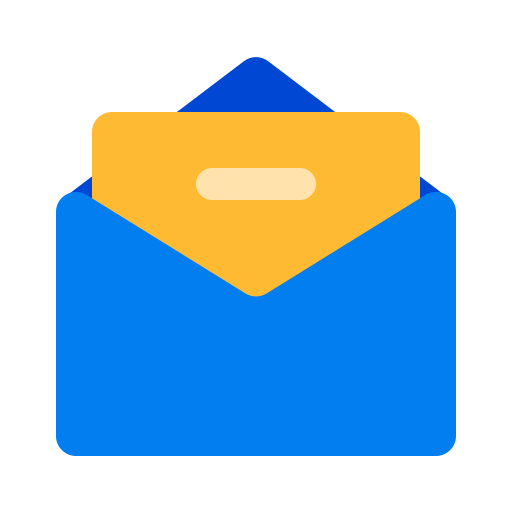 Envelope Generic color fill icon