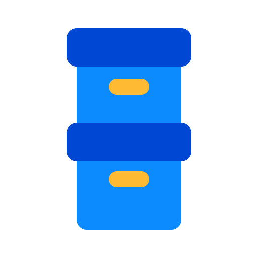 Stacking Generic color fill icon
