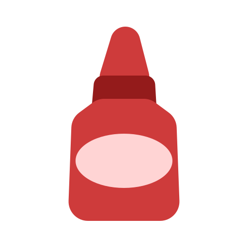 líquido corrector Generic color fill icono