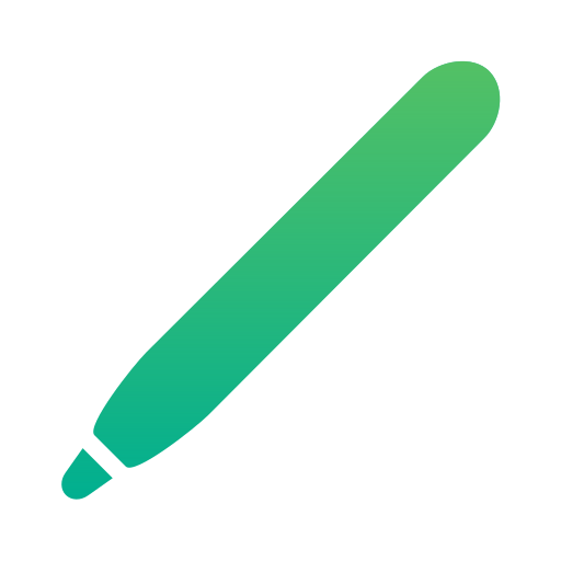 Marker pen Generic gradient fill icon