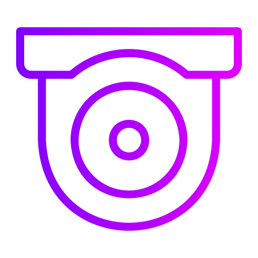 cctvカメラ Generic gradient outline icon