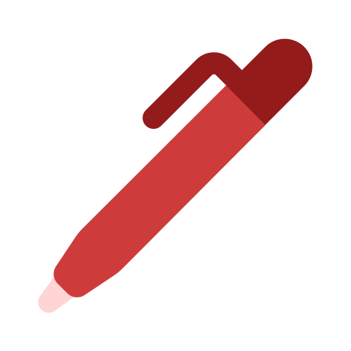 Pen Generic color fill icon
