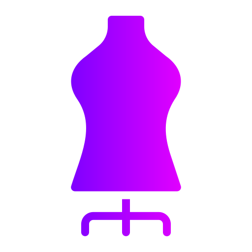Mannequin stand Generic gradient fill icon