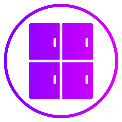 Locker Generic gradient fill icon