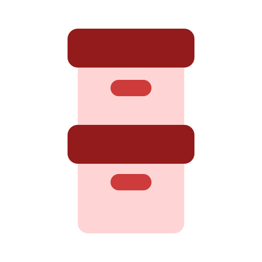 Stacking Generic color fill icon