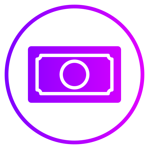 geld Generic gradient fill icon