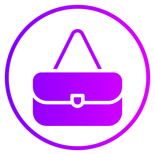 Woman bag Generic gradient fill icon
