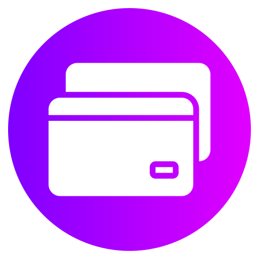 Credit card Generic gradient fill icon