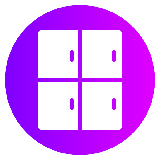 Locker Generic gradient fill icon