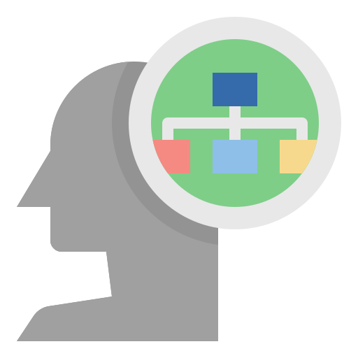 Mind mapping Generic color fill icon