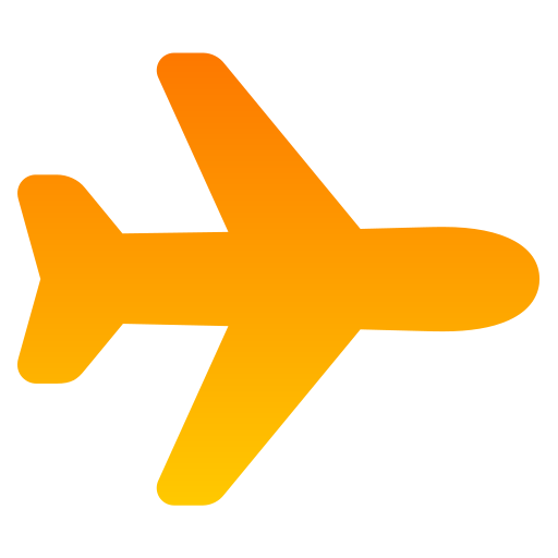 Airplane Generic gradient fill icon