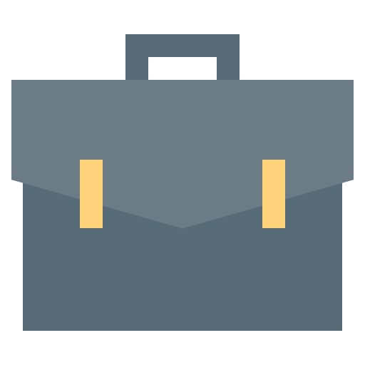 Briefcase Generic color fill icon