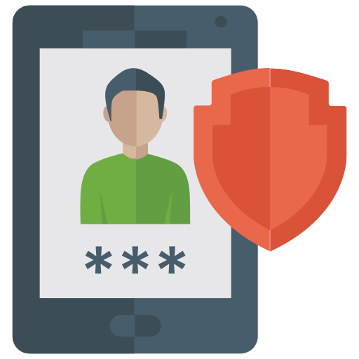 sicurezza mobile Generic color fill icona