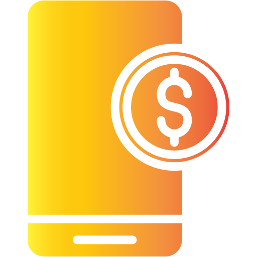 mobiles geld Generic gradient fill icon