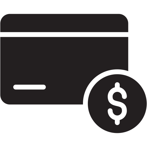 Credit card Generic black fill icon