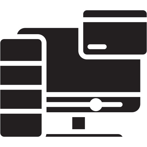 コンピューター Generic black fill icon