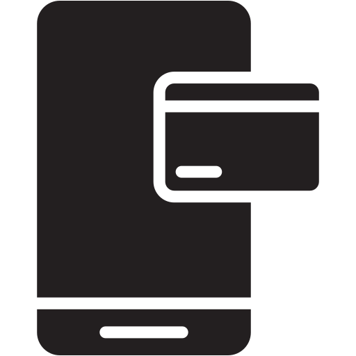 smartphone Generic black fill icon