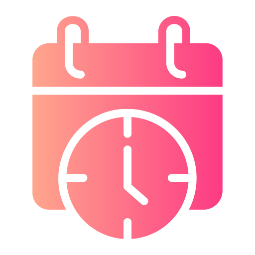 deadline Generic gradient fill icoon