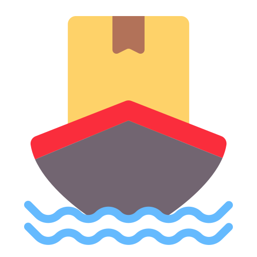 barca da carico Generic color fill icona
