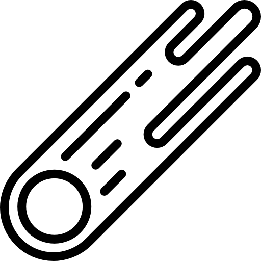 estrella fugaz Aphiradee (monkik) Lineal icono