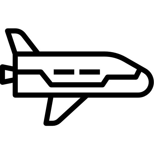 navicella spaziale Aphiradee (monkik) Lineal icona