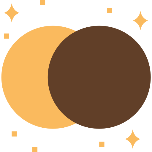 eclipse Aphiradee (monkik) Flat Ícone