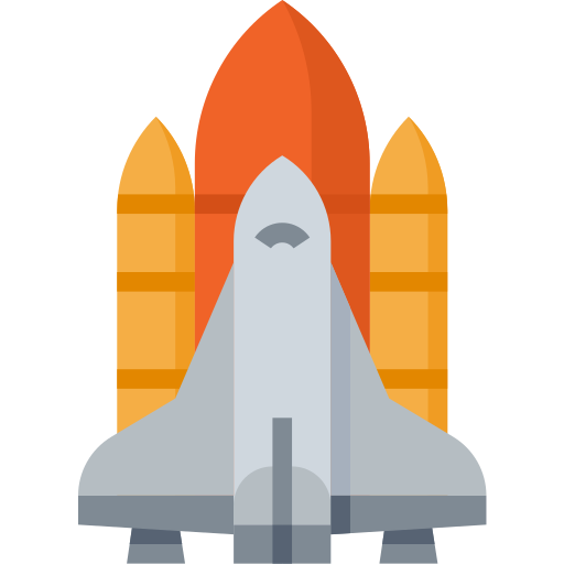 Spaceship Aphiradee (monkik) Flat icon