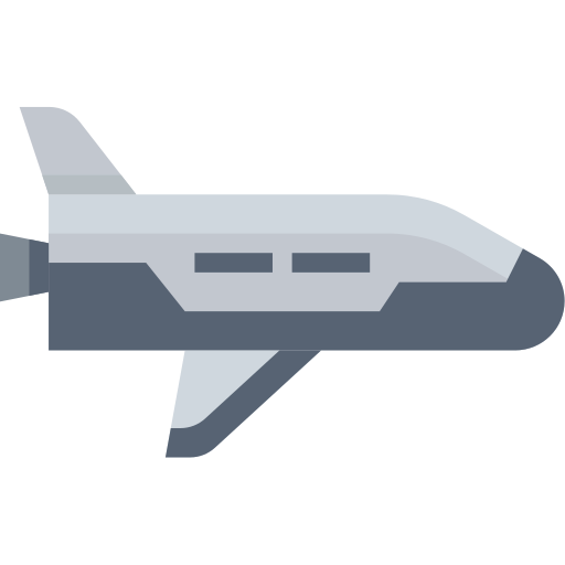 nave espacial Aphiradee (monkik) Flat Ícone