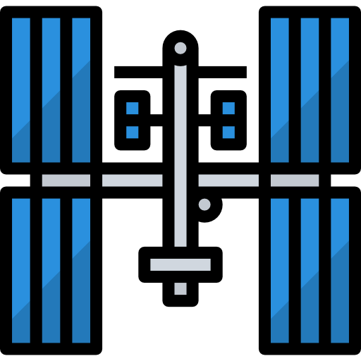 estación espacial Aphiradee (monkik) Lineal Color icono