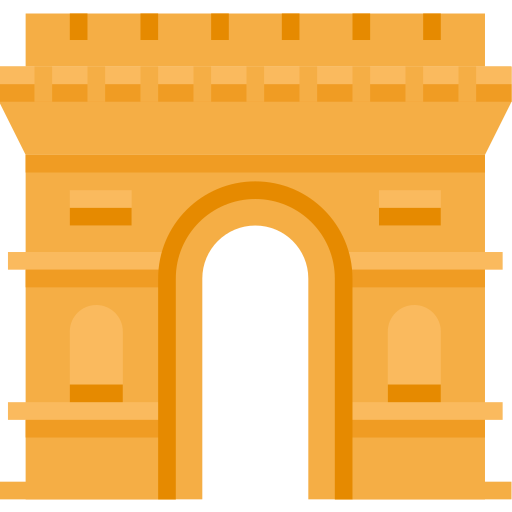 Arc de triomphe Aphiradee (monkik) Flat icon