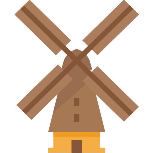 windmühle Aphiradee (monkik) Flat icon