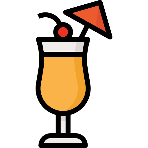 Cocktail Aphiradee (monkik) Lineal Color icon