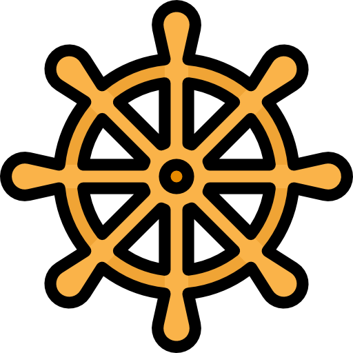 Rudder Aphiradee (monkik) Lineal Color icon