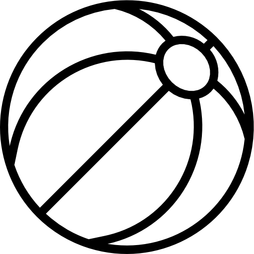 ballon de plage Aphiradee (monkik) Lineal Icône
