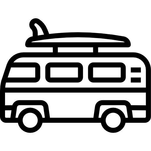 キャンピングカー Aphiradee (monkik) Lineal icon