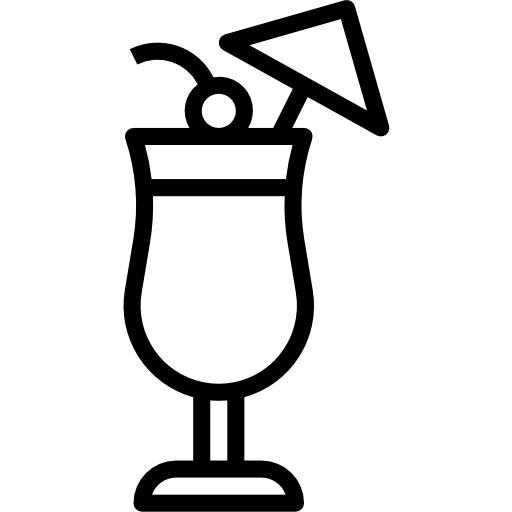 カクテル Aphiradee (monkik) Lineal icon