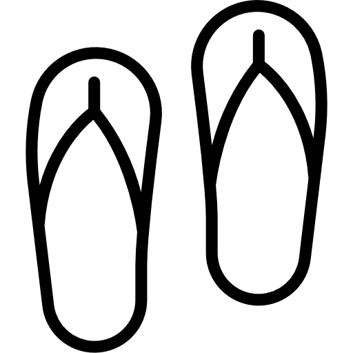 Flip flops Aphiradee (monkik) Lineal icon