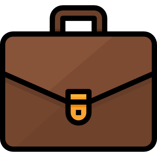 Briefcase Aphiradee (monkik) Lineal Color icon
