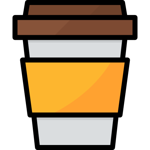 przerwa na kawę Aphiradee (monkik) Lineal Color ikona