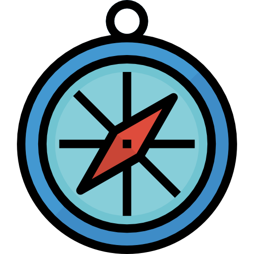 Compasses Aphiradee (monkik) Lineal Color icon