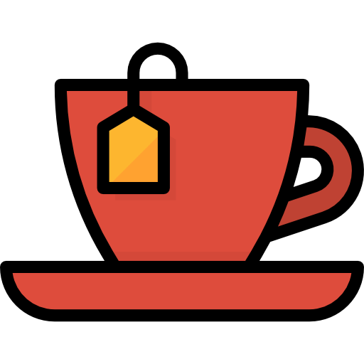 tazza da tè Aphiradee (monkik) Lineal Color icona