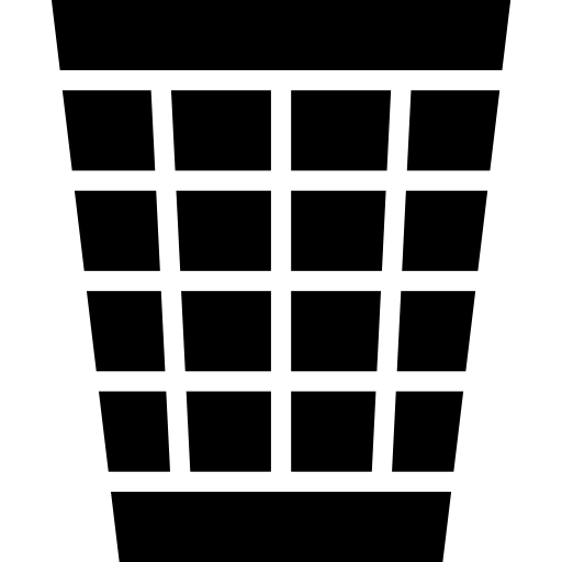 contenedor de basura Aphiradee (monkik) Fill icono