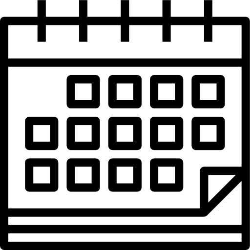 달력 날짜 Aphiradee (monkik) Lineal icon
