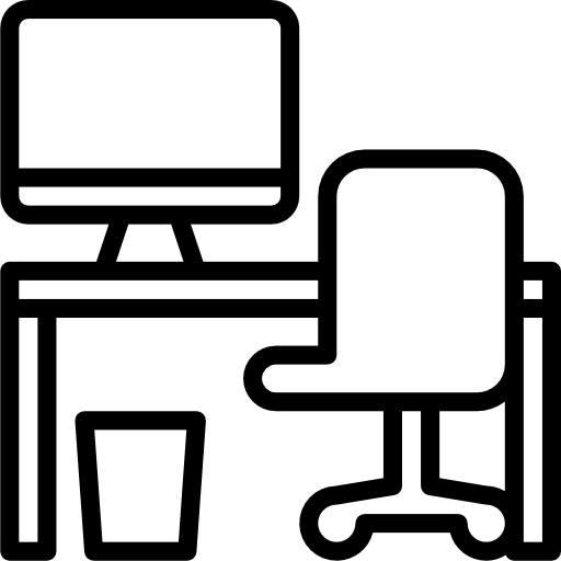 escritorio Aphiradee (monkik) Lineal icono